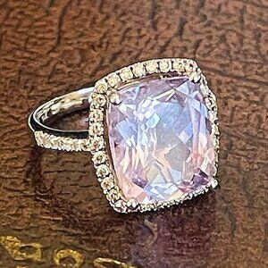 $4950 / NEW / Effy Kunzite & Diamond 14K Gold Ring / Luxury Wholesale